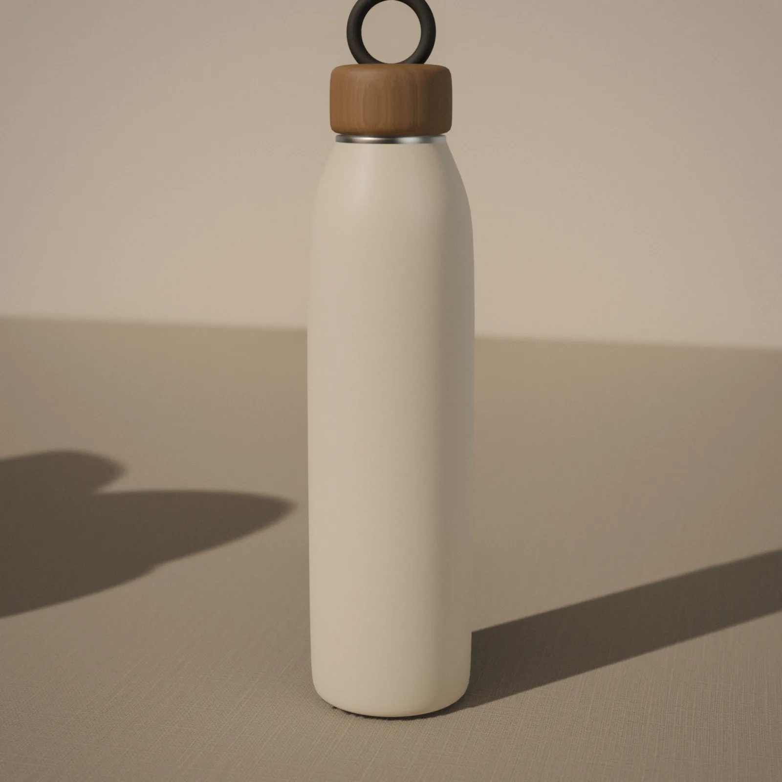 The Bottle in sand